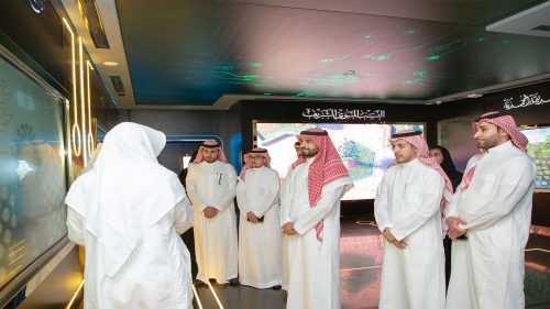 Governor of the Digital Government Authority, on a visit to International Fair and Museum of the Prophet's Biography